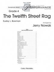 12番街のラグ（ジェリー・ノワック編曲）（スコアのみ）【The Twelfth Street Rag】