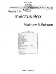 インビクタス・レックス（マシュー・パトナム）（スコアのみ）【Invictus Rex】
