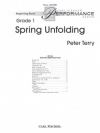 スプリング・アンフォールディング（ピーター・テリー）（スコアのみ）【Spring Unfolding】