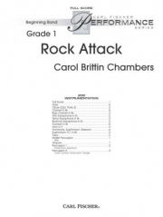 ロック・アタック（キャロル・ブリティン・チェンバース）（スコアのみ）【Rock Attack】
