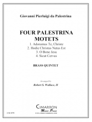 4つのパレストリーナ・モテット (金管五重奏)【Four Palestrina Motets】