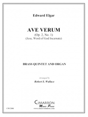 アヴェ・ヴェルム・Op.2・No.1 (金管五重奏)【Ave Verum (Op. 2, No. 1)】