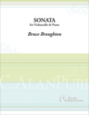 チェロとピアノのためのソナタ（ブルース・ブロートン)（チェロ+ピアノ）【Sonata For Violoncello & Piano】