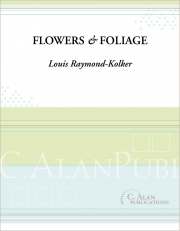 花と葉  (ルイス・レイモンド・コルカー)（打楽器）【Flowers And Foliage】