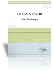 オッカムの剃刀（ジーン・ファンブロー）（打楽器五重奏）【Occam's Razor】