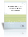 Where Thou Art–That–Is Home（ジーン・ファンブロー）（マリンバ）