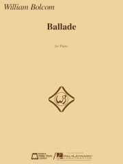 バラッド（ウィリアム・ボルコム）（ピアノ）【Ballade】
