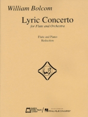 リリック・コンチェルト（ウィリアム・ボルコム）（フルート+ピアノ）【Lyric Concerto For Flute And Orchestra】