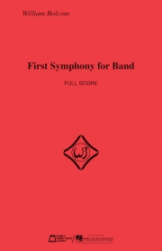 バンドのための交響曲第1番（ウィリアム・ボルコム）（スコアのみ）【First Symphony for Band】