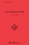 バンドのための交響曲第1番（ウィリアム・ボルコム）（スコアのみ）【First Symphony for Band】