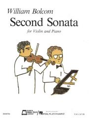 セカンド・ソナタ（ウィリアム・ボルコム）（ヴァイオリン+ピアノ）【Second Sonata for Violin and Piano】