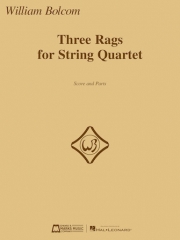 弦楽四重奏のための3つのラグ（ウィリアム・ボルコム）(弦楽四重奏)【Three Rags for String Quartet】