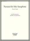 アルト・サクソフォンの為のファンタジア（クロード・T・スミス）（アルトサックス+ピアノ）【Fantasia for Alto Saxophone】
