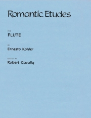 ロマンチック・エチュード・OP.66（エルネスト・ケーラー）（フルート）【Romantic Etudes, Op.66】