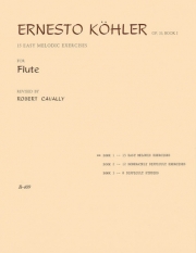 15の易しいメロディ練習 – Op. 33 Pt. 1（エルネスト・ケーラー）（フルート）【15 Easy Melodic Exercises For Flute (Op. 33 Pt. 1)】