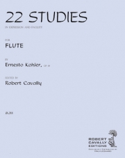 22 Studies In Expression And Facility, Op.（エルネスト・ケーラー）（フルート）