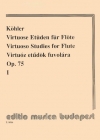 ヴィルトーゾ・スタディ・Op.75・Vol.1（エルネスト・ケーラー）（フルート）【Virtuoso Studies, Op. 75 – Volume 1】