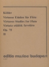 ヴィルトーゾ・スタディ・Op.75・Vol.2（エルネスト・ケーラー）（フルート）【Virtuoso Studies, Op. 75 – Volume 2】