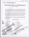 セレブレーションのための序曲（スティーブ・ホッジス）（スコアのみ）【Overture for a Celebration】