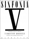 シンフォニア・第5番（ティモシー・ブロージ）（スコアのみ）【Sinfonia V: Symphonia Sacra et Profana】