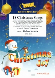 クリスマス・ソング・18曲集 (トロンボーン二重奏)【18 Christmas Songs】