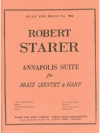 アンナポリス組曲 （ロバート・ステアラー） (金管五重奏+ハープ)【Annapolis Suite】