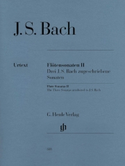 フルート・ソナタ・Vol.2（バッハ）(フルート+ピアノ)【Flute Sonatas – Volume 2】