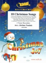 クリスマス・ソング・18曲集 (テナーリコーダー二重奏)【18 Christmas Songs】