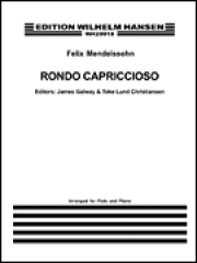 ロンド・カプリッチョーソ（フェリックス・メンデルスゾーン） (フルート+ピアノ)【Rondo Capriccioso】