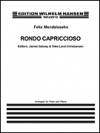 ロンド・カプリッチョーソ（フェリックス・メンデルスゾーン） (フルート+ピアノ)【Rondo Capriccioso】