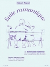 ロマンティック組曲  -1- イタリア風セレナーデ（ロベール・プラネル）（アルトサックス+ピアノ）【Suite Romantique – 1. Sérénad Italienne】