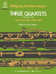 3つの四重奏曲（モーツァルト）(ミックス四重奏)【3 Quartets (K.285, K.285B and K.298)】