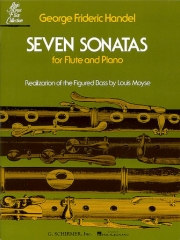 7つのソナタ（ヘンデル） (フルート+ピアノ)【Seven Sonatas】