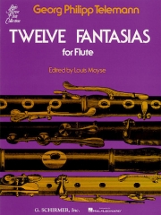 12のファンタジー（テレマン） (フルート)【Twelve Fantasias】