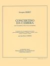 アルト・サクソフォンと11の楽器のための室内小協奏曲（ジャック・イベール）【Concertino Da Camera - Mcmxxxv (Alto Saxophone and 11 Inst】