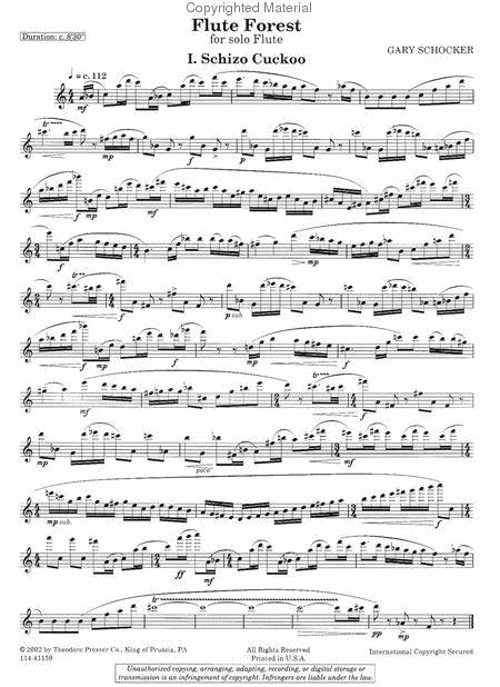 フルートの森（ゲイリー・ショッカー） (フルート)【Flute