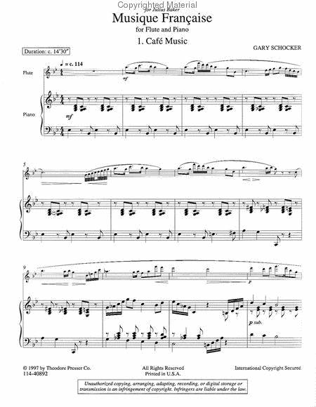 3 Dances for 2 Flutes & Piano by Gary Schocker - Flute Duet