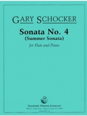 ソナタ・No.4（ゲイリー・ショッカー） (フルート+ピアノ)【Sonata No. 4 (Summer Sonata) 】