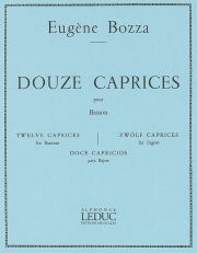 12のカプリス（ウジェーヌ・ボザ）（バスーン）【12 Caprices】