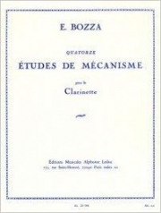 14のメカニカル・スタディ（ウジェーヌ・ボザ）（クラリネット）【14 Mechanical Studies】