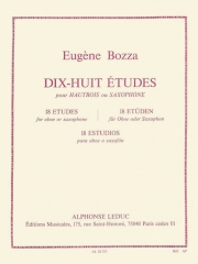 18の練習曲（ウジェーヌ・ボザ）（オーボエ）【18 Etudes】