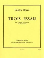 3つのエッセイ（ウジェーヌ・ボザ）（トロンボーン）【3 Essais】