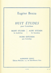8つの練習曲（ウジェーヌ・ボザ）（ストリングベース）【8 Etudes】