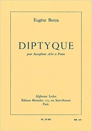 ディプティック（ウジェーヌ・ボザ）（アルトサックス+ピアノ）【Diptyque】