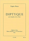 ディプティック（ウジェーヌ・ボザ）（アルトサックス+ピアノ）【Diptyque】