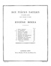 10のやさしい小品・No.2（ウジェーヌ・ボザ）（ヴァイオリン+ピアノ）【Dix Pieces Faciles No. 2 – Le Campanile】