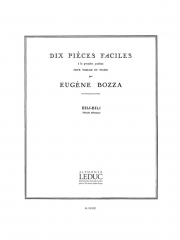 10のやさしい小品・No.5（ウジェーヌ・ボザ）（ヴァイオリン+ピアノ）【Dix Pieces Faciles No. 5 – Eili-Eili, Mélodie Hébraique】