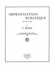 即興バーレスク（ウジェーヌ・ボザ）（ヴィオラ+ピアノ）【Improvisation burlesque】