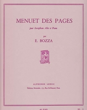 Menuet Des Pages（ウジェーヌ・ボザ）（アルトサックス+ピアノ）