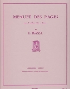 Menuet Des Pages（ウジェーヌ・ボザ）（アルトサックス+ピアノ）